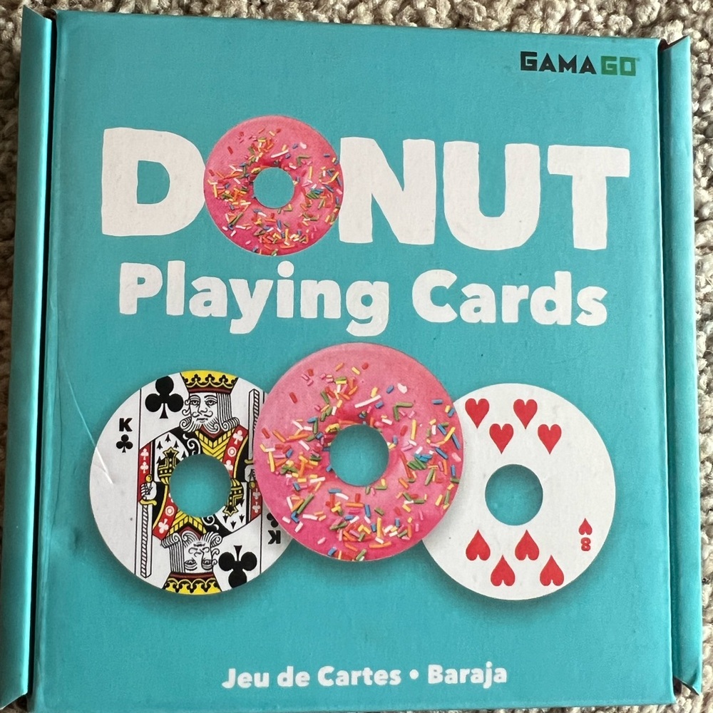 Donut playing cards